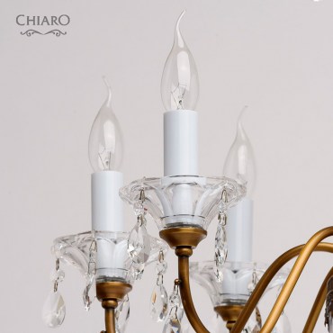 Люстра подвесная CHIARO 482010308 Селена 8x40W E14